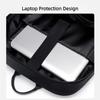 POLO Travel Backpack, Large Capacity, 16-Inch Laptop Bag, Business Trip, Black