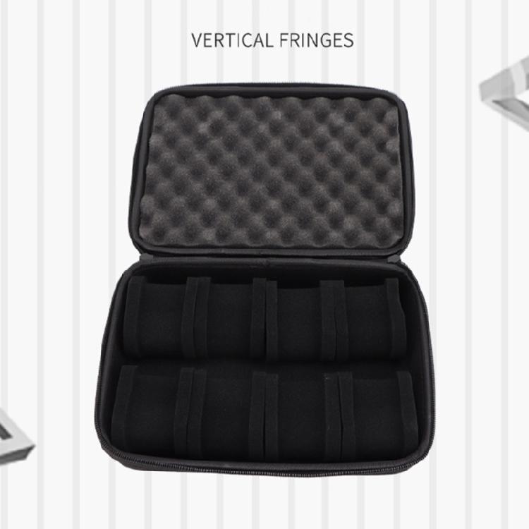 Портативные органайзеры для хранения часов, надежный чехол на молнии, 8 отделений, сумка для смарт-часов, ювелирных изделий, мелких предметов, аксессуаров
