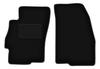 Черные передние коврики для: Седан Fiat Linea (2009-2015)