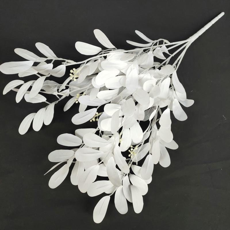 Leaf Peanut Artificial Silk Floral Bouquet Long Stem Wedding Decor Display Home