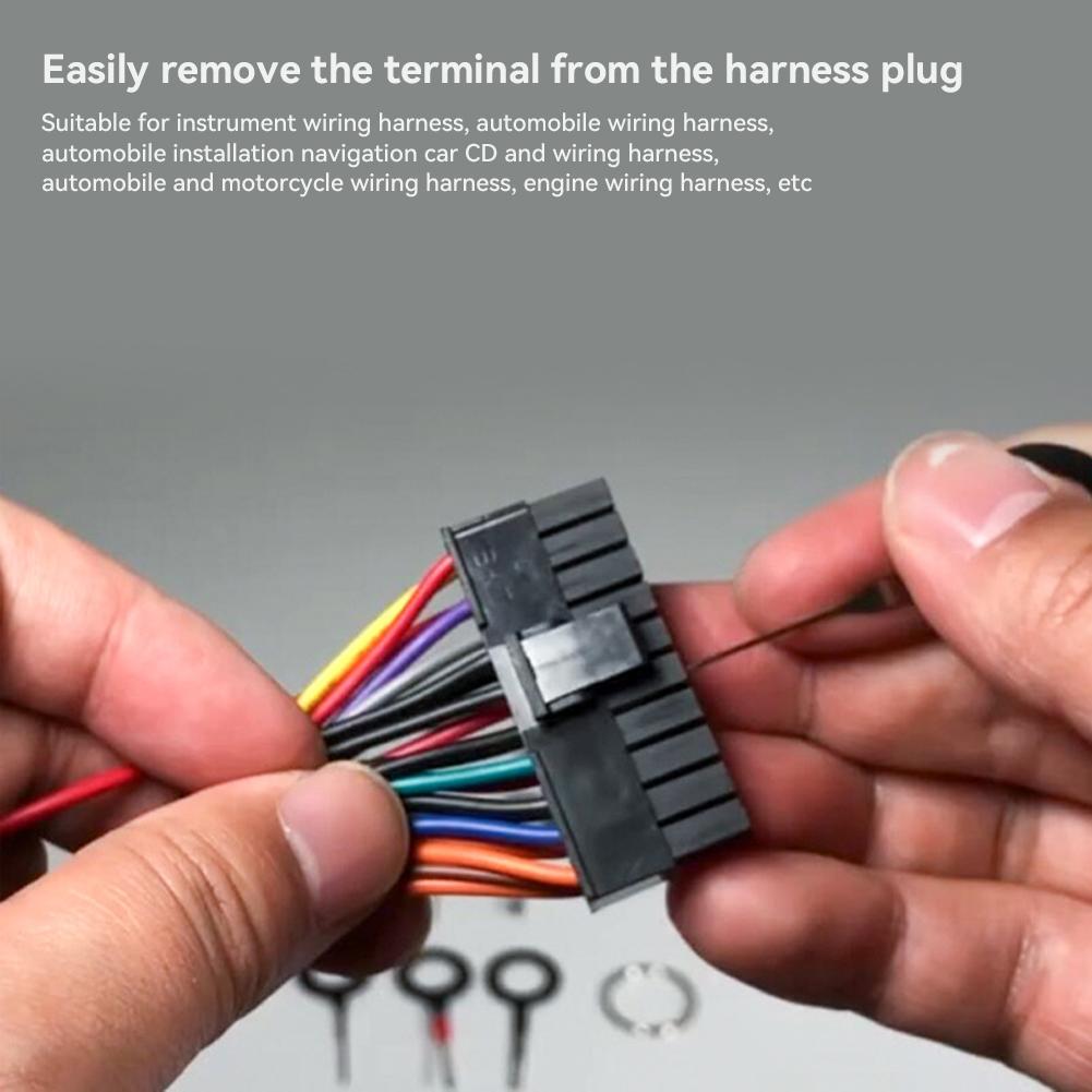 Car Wire Terminal Removal Tool Kit Depinning for Electrical Connector Pin Removal Tools #469961