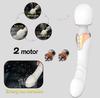 Dual Massager Wand Clit Vibrator Vaginal Massager G-Spot Stimulator Sex Toys for Women