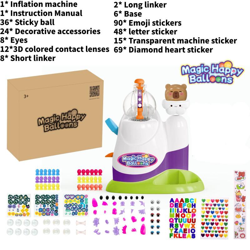 Трансграничная игрушка Bobo Sticky Play Сделай сам Прыгающий мяч с генератором пузырей для детей