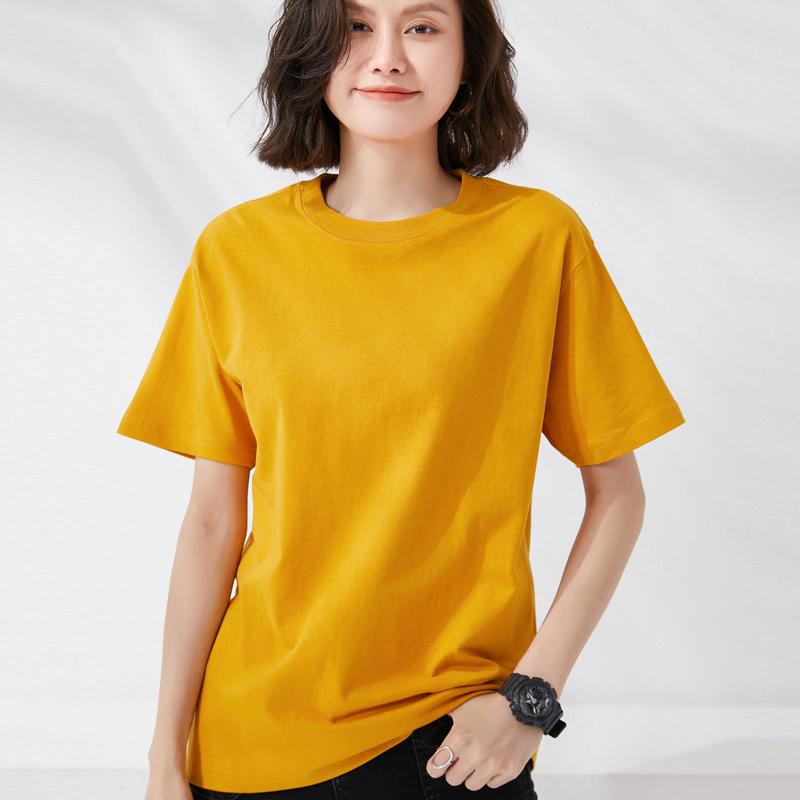 Summer Oversized T Shirts for Women Men Solid Color Tees Casual Female Korean Streetwear Basic Solid Young Cool Tops