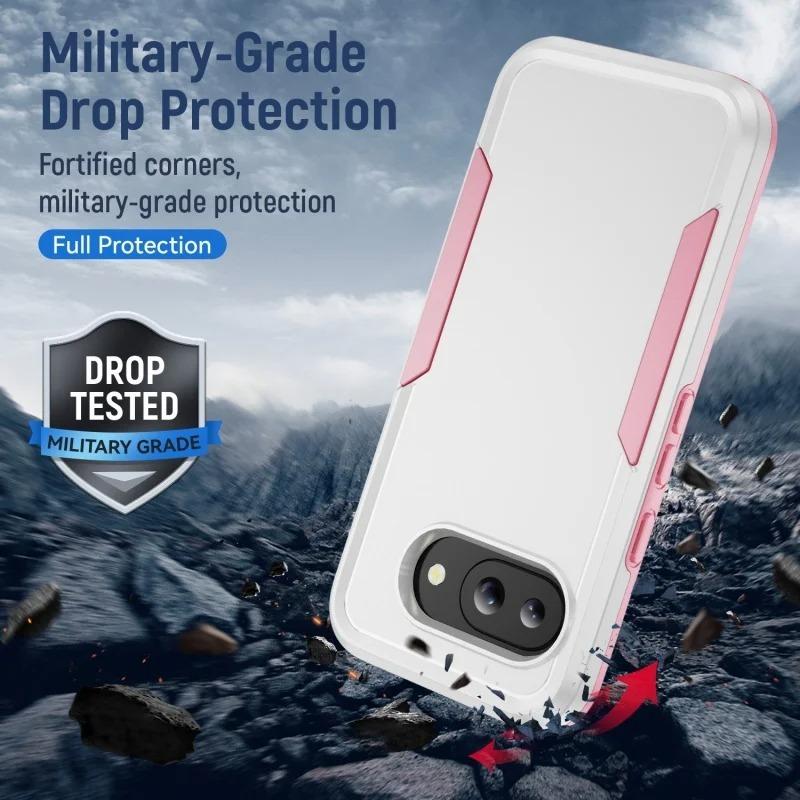 Военный противоударный гибридный двухслойный чехол для Google Pixel 10 9 Pro XL 10 9 8 7 6 Pro 9 8 7 6 A 4G 5G Бронированный матовый чехол