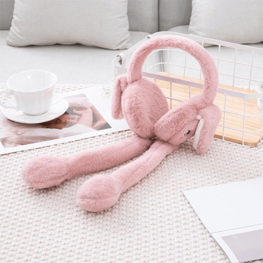Rabbit Plush Earmuffs Cartoon Ear Cover Cute Ear Mask  Female