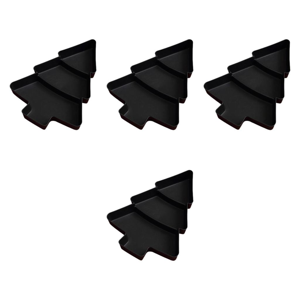 4 шт. подносы для закусок подносы для закусок рождественский декор дорожная коробка 3 отделения поднос для закусок орехи подносы для десерта