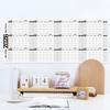 Super Large Wall Sticker 2026 Calendar Reusable Matte Whiteboard Home Work Planner Year-Round Planning Tool