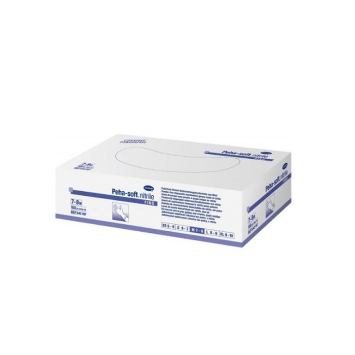 Hartmann Peha Soft Nitrile Gloves  Medium Size 100 Units