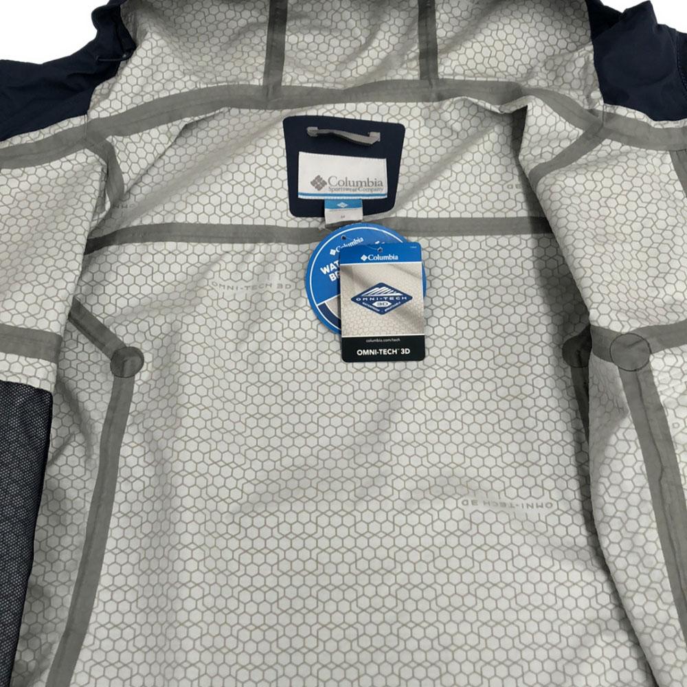 Columbia Неношеная куртка WE8638 Discovery Point Shell из нейлона с биркой Outdoor Мужская Б/У