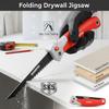 Складная пила для гипсокартона Стальное лезвие Ручная пила-ножовка Портативная складная конструкция для DIY Ремонта дома Резки гипсокартона ПВХ Фанеры