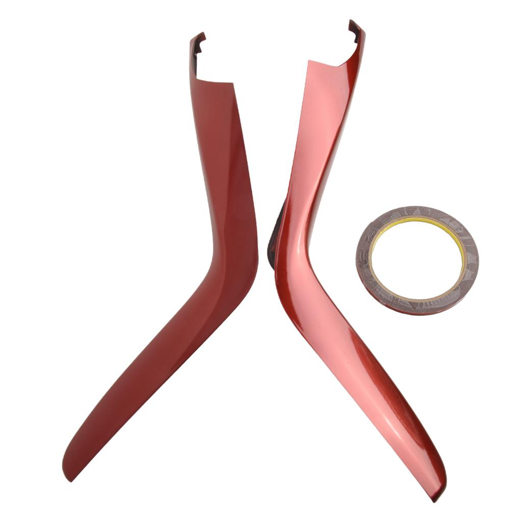 2 шт. карбоновая накладка на панель переключения передач для Civic 14-19, декоративная полоса для центральной панели, детали для модификации стакана для воды