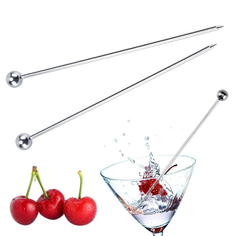 Cocktail Snacks Cocktail Decorative Reuseable Skewer Picks Sticks Toothpick