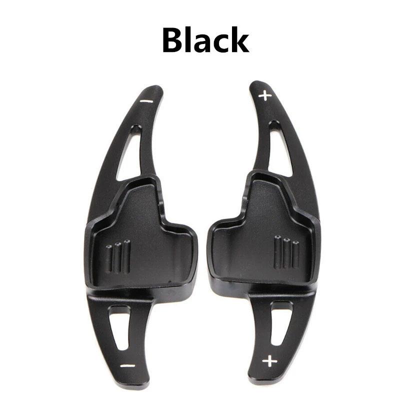 2 шт. алюминиевый руль подрулевой переключатель удлинитель рычага переключения передач автомобиля наклейка на коробку передач для Ford Focus 2015-2018 Kuga Escape 2017-2019