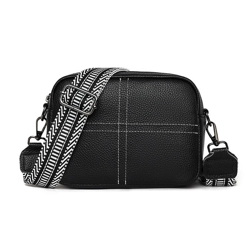 Сумка из коровьей кожи женская новая простая и модная сумка через плечо маленькая квадратная сумка женская сумка