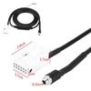 Car Female AUX Auxiliary Audio Input Adapter Cable for E60 E61 E63 E64 Car-Styling