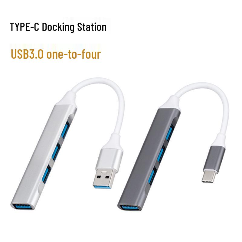 4-в-1 USB-C Док-станция Хаб с расширителем-разветвителем 3.0