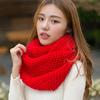 Fashion Women Ladies Knitting Scarf Winter Warm Necklace Scarf for Women Clothing Accessories Imitation Cashmere Female Scarves