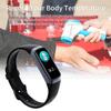 LIGE New Smart Wristband Sport Fitness Tracker Smartwatch AMOLED Screen Waterproof Body Temperature Smart Bracelet For Women Men