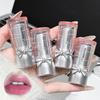 Three Colors Bowknot Temperature Changing Lipstick Jelly Texture Moisturizing Lip Balm For Daily Makeup