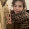 Soft Glutinous Plaid Ins Scarf for Women Winter New Korean Style Good Match Student Shawl Warm Scarf Christmas
