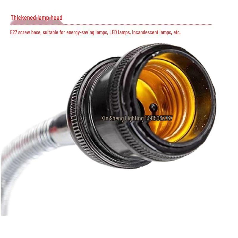 Ретро Рабочий Свет для Станка - Старомодная Лампа с Чугунным Основанием, Идеально для Ремонта или Декора Кино Реквизита