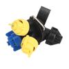 High Pressure Atomization Sprayer Nozzle 3 Heads Fan Shaped Agricultural Pesticide Mist Nozzle Drip Proof Tractor Nozzle