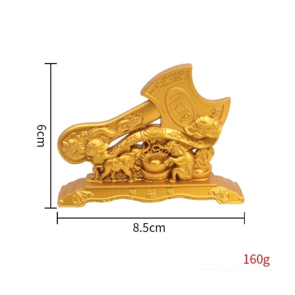 Alloy Windmill Rotating Ornament Lucky Gold Good Luck Home Decor Crafts Wealth Attracting Prosperous Auspicious Ornament