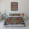 Colorful spirals and circles. Bedding sets Duvet cover sets Duvet covers Pillowcases(1 * Duvet Cover 2 * Pillowcases, without duvet insert)