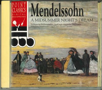 CD ФЕЛИКС МЕНДЕЛЬСОН-БАРТОЛЬДИ - Сон в летнюю ночь 2670242 Не из Японии Классика Б/У