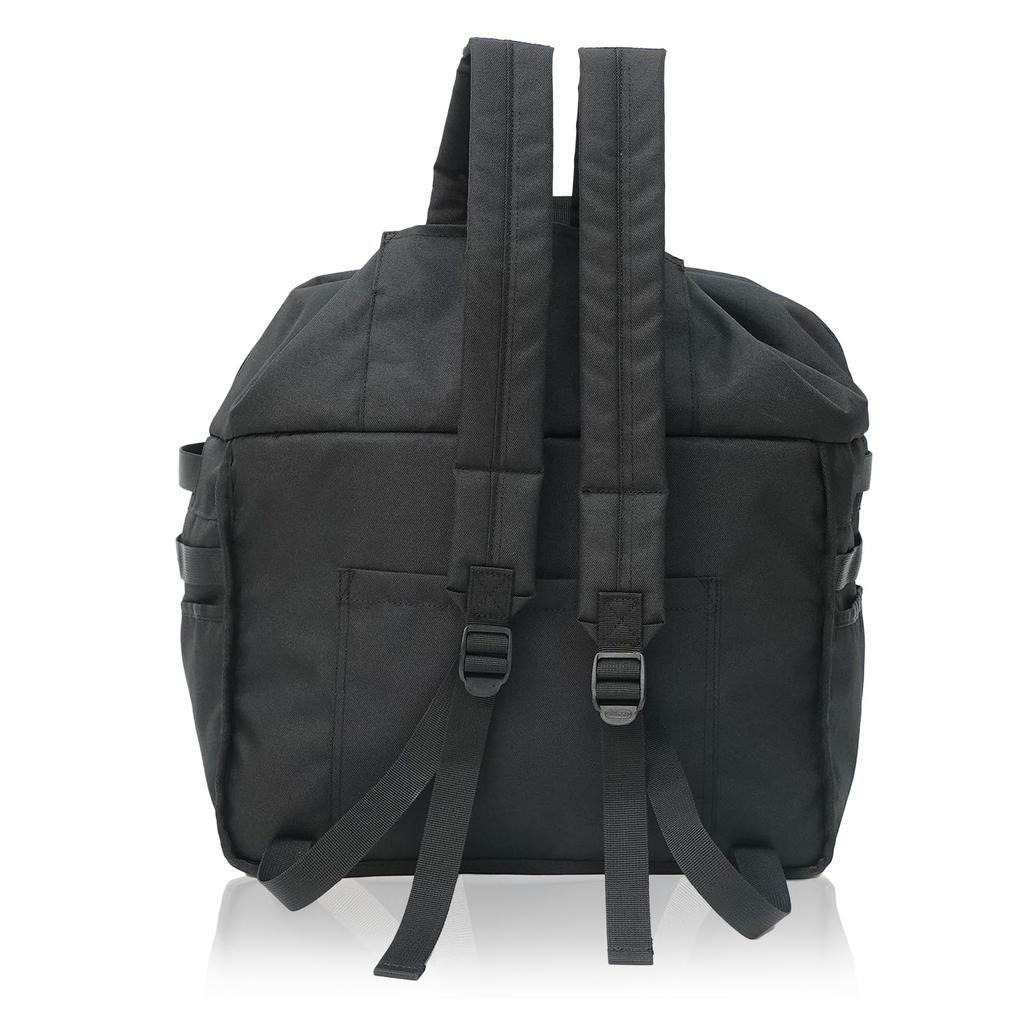 Backpack Eco Bag Compatible with Checkout Basket Large Capacity Lightweight Basket Antibacterial Ice Pack Storage High Premium 22469092 Black F