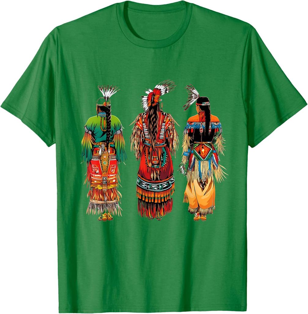 Indian Tribe Native American Feather Headdress Unisex T-Shirt 5