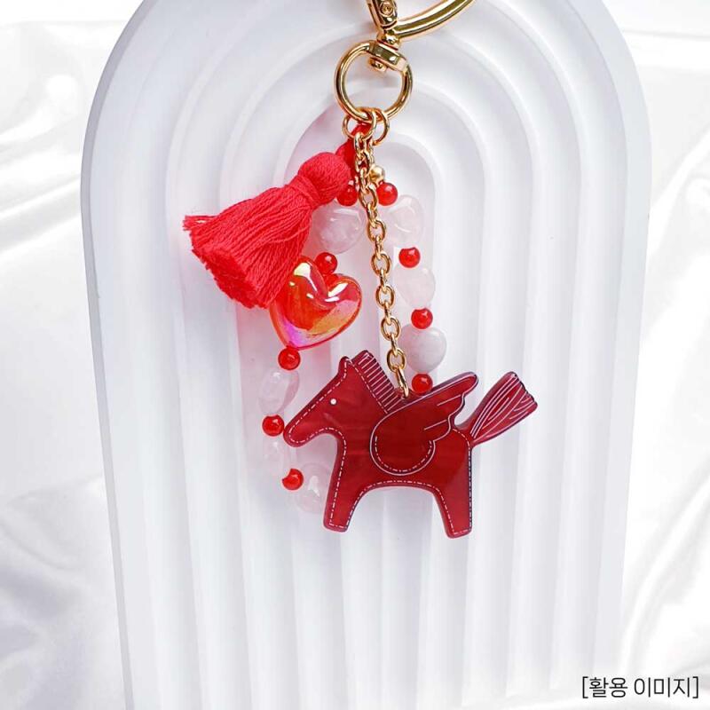 Pegasus Animal Horse Keychain Pendant Accessory Accessories