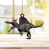 Dinosaur Car Hanging Decoration Christmas Festive Tree Trendy Various Styles Ornament for Home Scene Layout