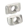 10/50pcs T-Slot EU Standard Home Improvement Thread T Nut Hardware Nuts Fasteners Aluminum Profiles