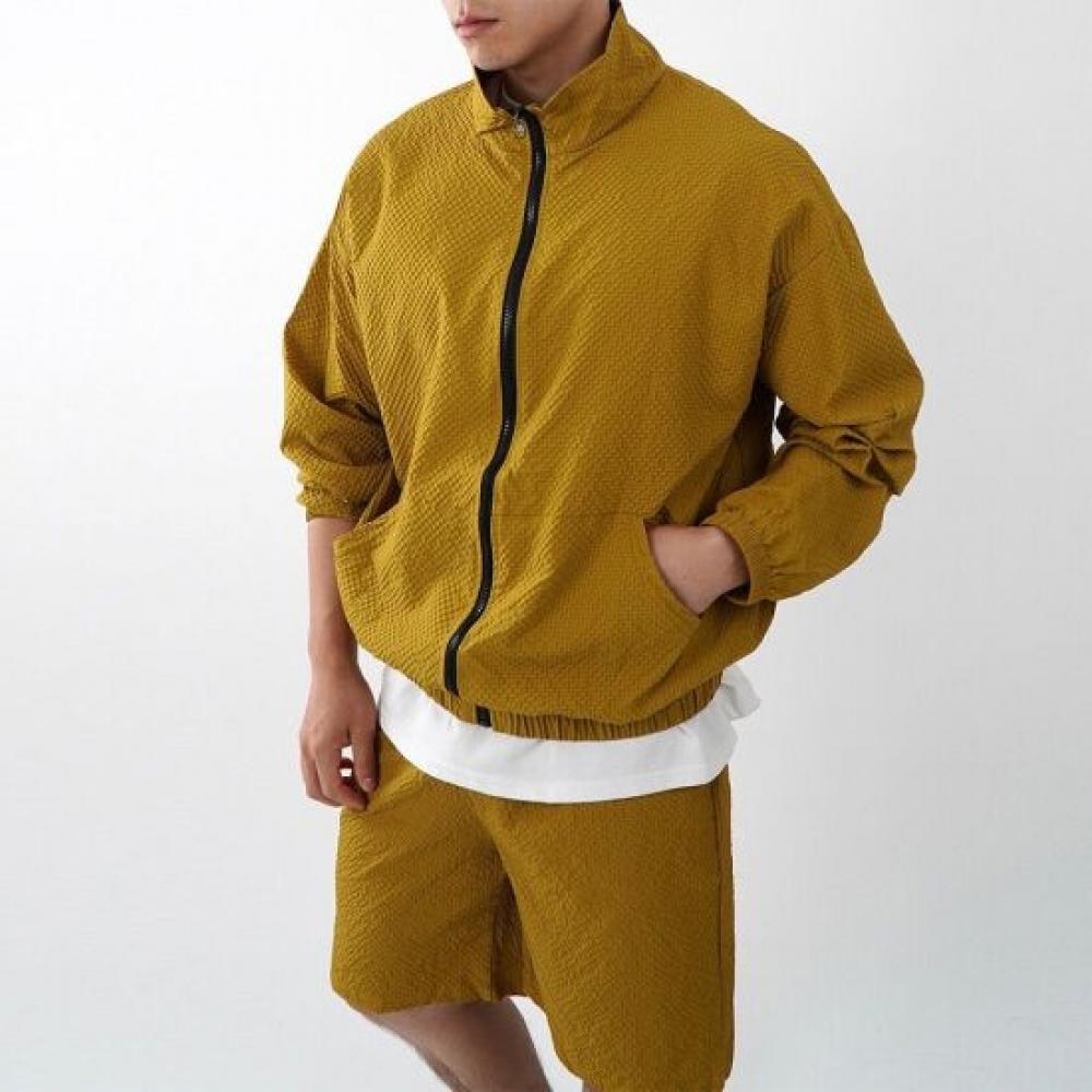 Onl Men Seersucker Sweat Setup Training Set
