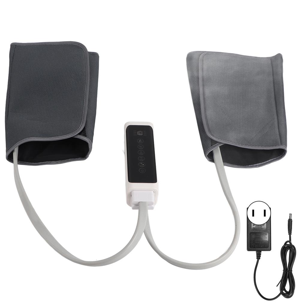 Leg Massager Hot Compress 3 Strength Air Compression Knee Thigh Lower Leg Massage Machine