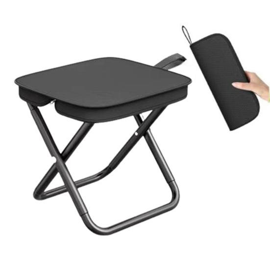 Уличный складной табурет с сумкой для переноски, легкий, портативный, прочный, для кемпинга и пешего туризма