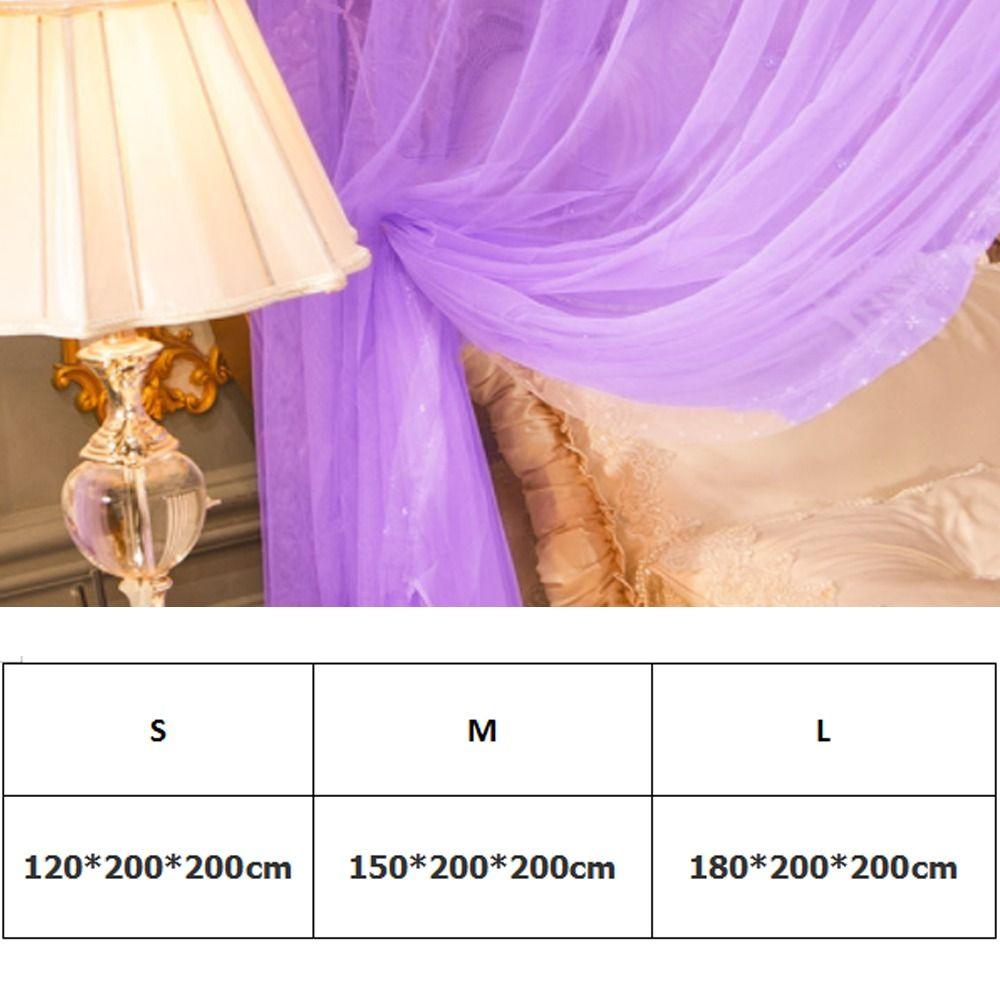 Queen Size Princess Style Home Decoration Mesh Bed Canopy Bed Tent Mosquito Net Bedding Article