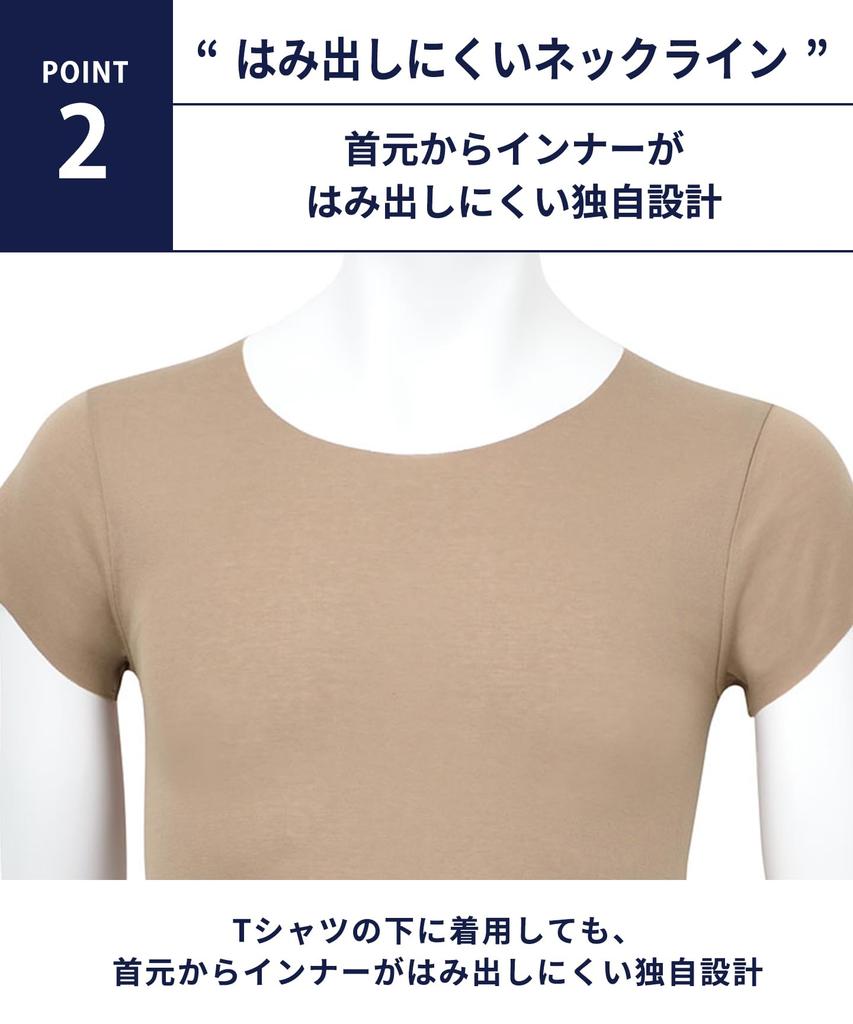 От Wacoal Смесь органического хлопка короткий дышащий влагоотводящий быстросохнущий антибактериальный и дезодорирующий с круглым вырезом свободный L [Bros Men] нижнее белье, 2/4 рукава, рукав,