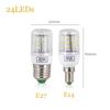 Светодиодная кукурузная лампа E27 AC110V 5730 SMD, от 24 до 165 светодиодов, прожектор для внутреннего освещения