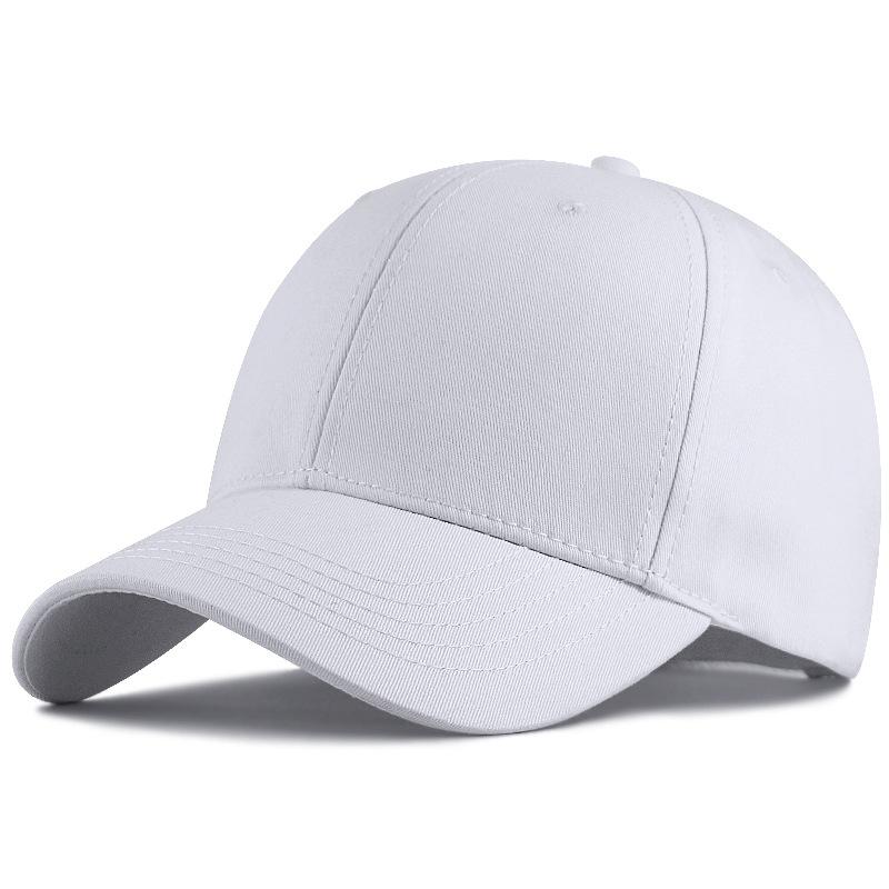 Hat Men's Spring and Summer Large Size Light Board Hard Top Baseball Cap Large Head Circumference Large Cap