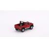 TrueScale Miniatures MINI GT Масштаб 1/64 Land Rover Defender 90 Пикап, Красный Масаи, Правостороннее расположение руля, Готовая модель