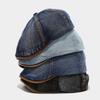 Модная washed denim берет шляпа короткий козырек винтажная кепка газетчика регулируемая кепка с козырьком унисекс