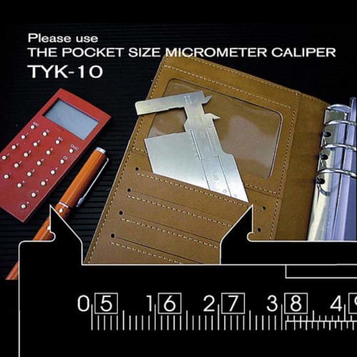 EIGER TOOL Thinnest Card Caliper TYK-10