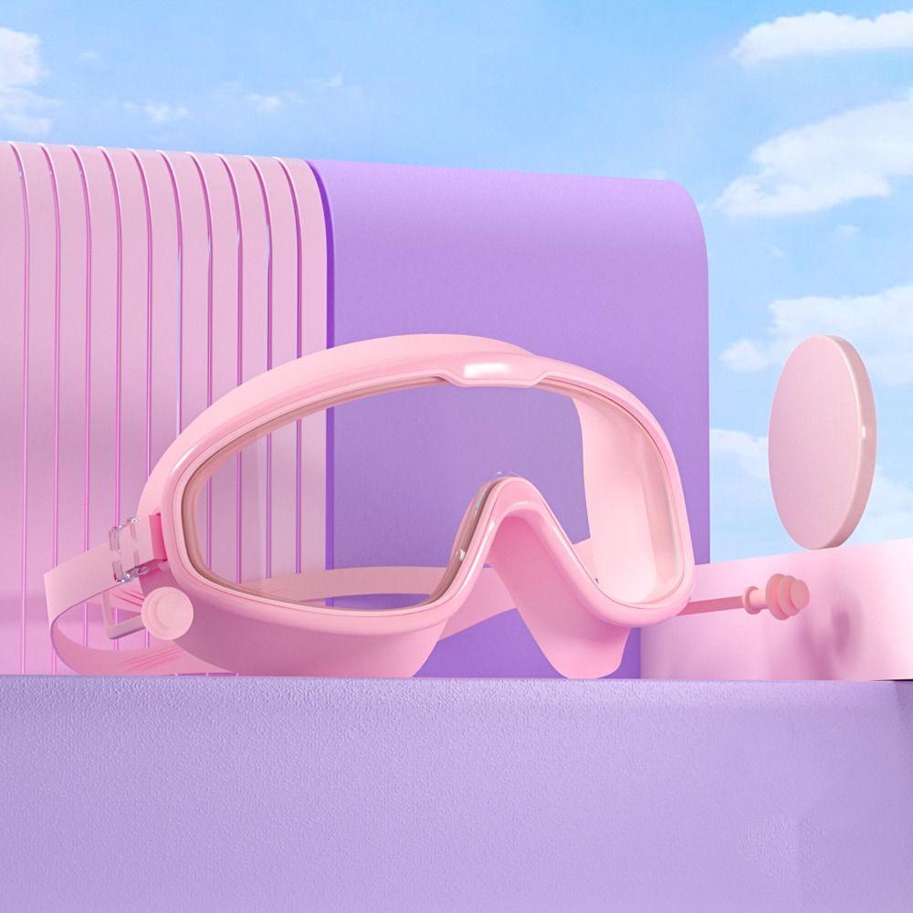 Wide View Swim Glasses Anti Fog Diving Eyewear Diving Swimming Goggles  Swimming Pool