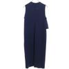 Yori сделано в Японии Платье без рукавов Длинное 36 Темно-синий Женский Б/У