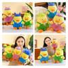 Genuine Duck Plush Toy Pillow With Baby Carrier Adorable Stuffed Duck Doll For Girls Wholesale Gifts