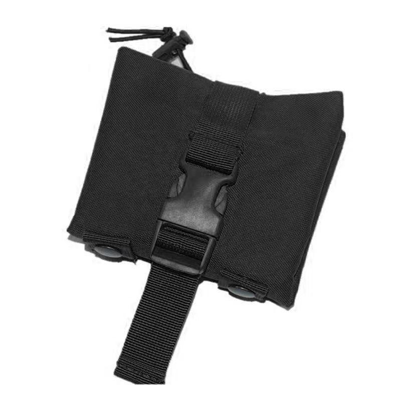 Tactical MOLLE Camouflage Waist Pack: Folding Recycling Bag & Pouch for Emergency, Mountaineering, and Outdoor Activities