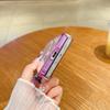 Чехол для Samsung Foldable Z Flip7: Градієнтный прозрачный, Магнитный, Полное покрытие, Ударопрочный